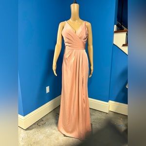 Long gown , mauve color